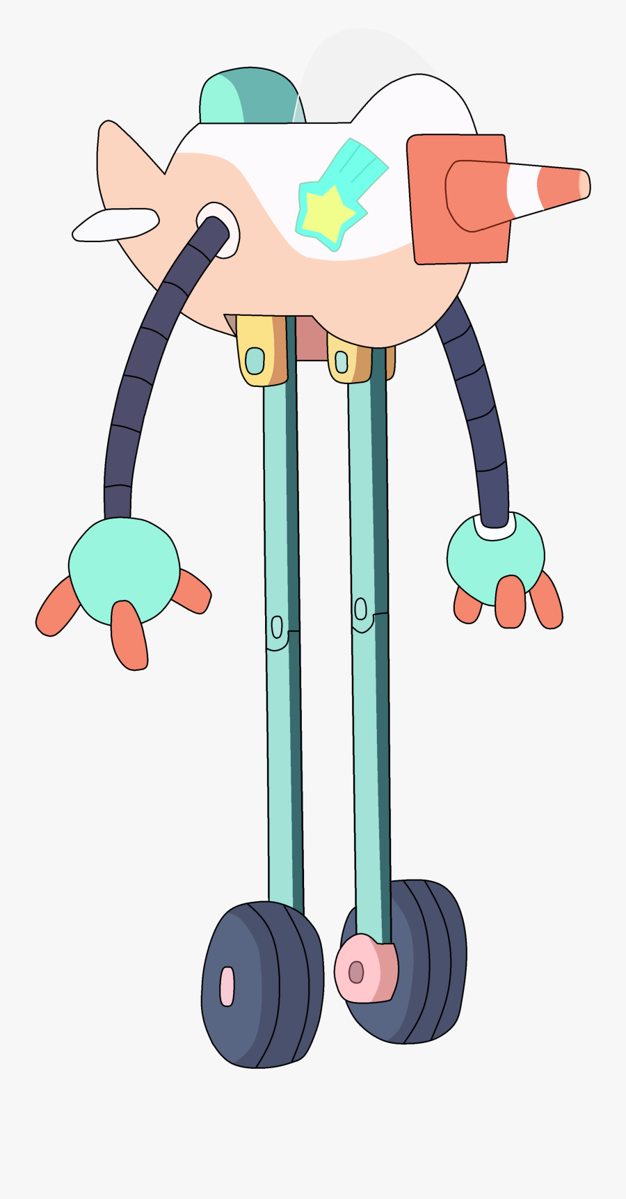 Drums Clipart Inflatable - Steven Universe Robots, Transparent Clipart