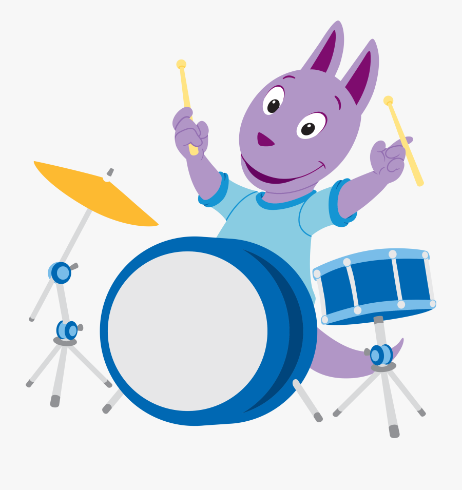 Image The Backyardigans Let - Backyardigans Drum, Transparent Clipart