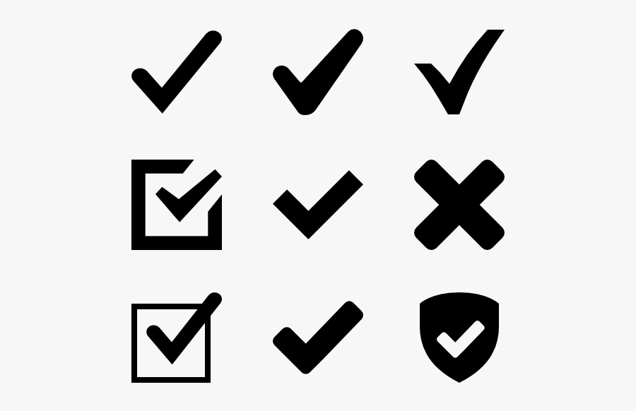 Status - Right And Wrong Icon, Transparent Clipart