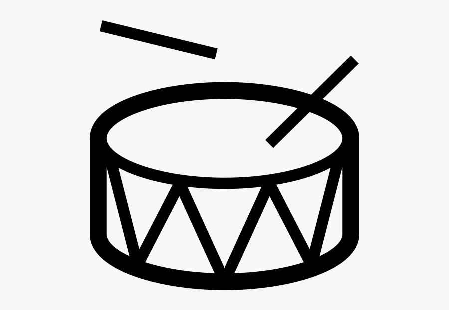 Drums - Drums Drawing, Transparent Clipart