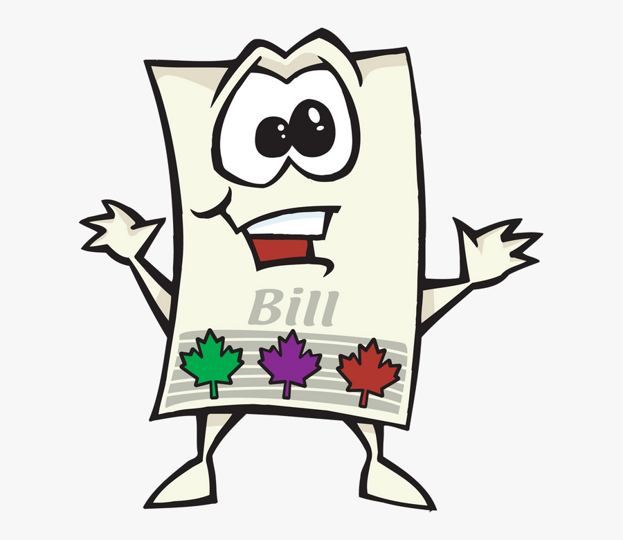 Bill Clipart Transparent Png - Canada Bill To Law, Transparent Clipart