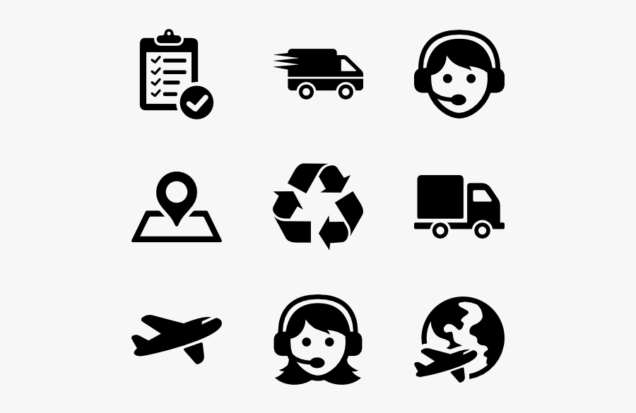 Logistics Delivery - Journalism Icons, Transparent Clipart