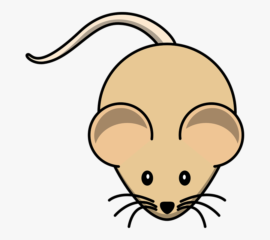 Mice Clipart Yellow - Blue Mouse Clipart, Transparent Clipart