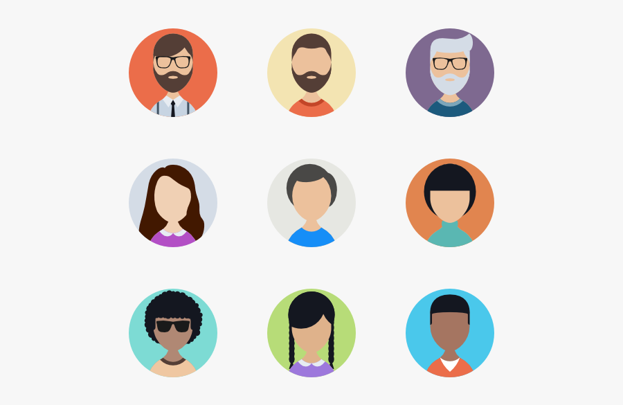 Avatar Set - Profile Icon , Free Transparent Clipart - ClipartKey
