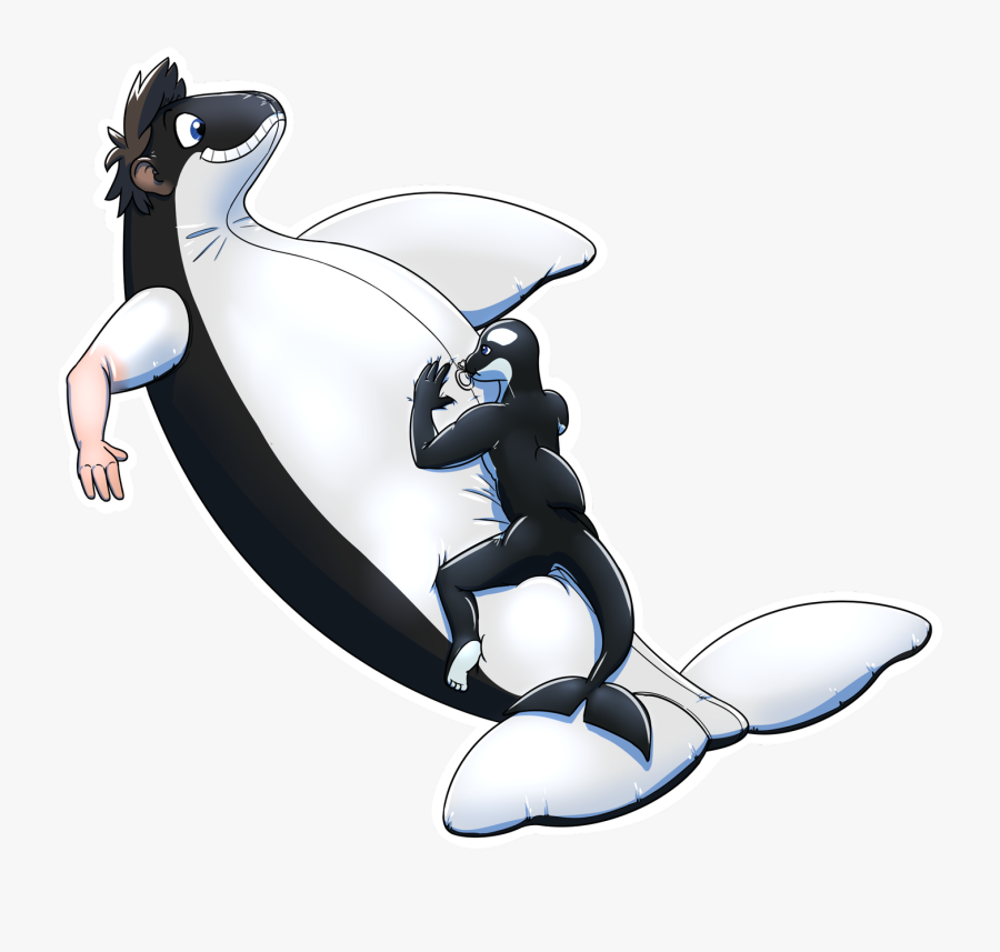 Orca Toy Puff By Arin - Orca Inflatable Toy Tf, Transparent Clipart