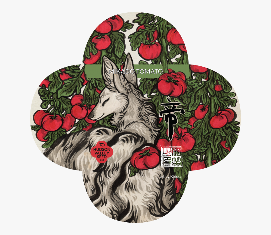 Mikado Tomato Quatrefoil - Illustration, Transparent Clipart