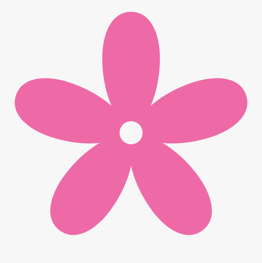 Basic Flower Clipart At Getdrawings - Pink Flower Clipart, Transparent Clipart