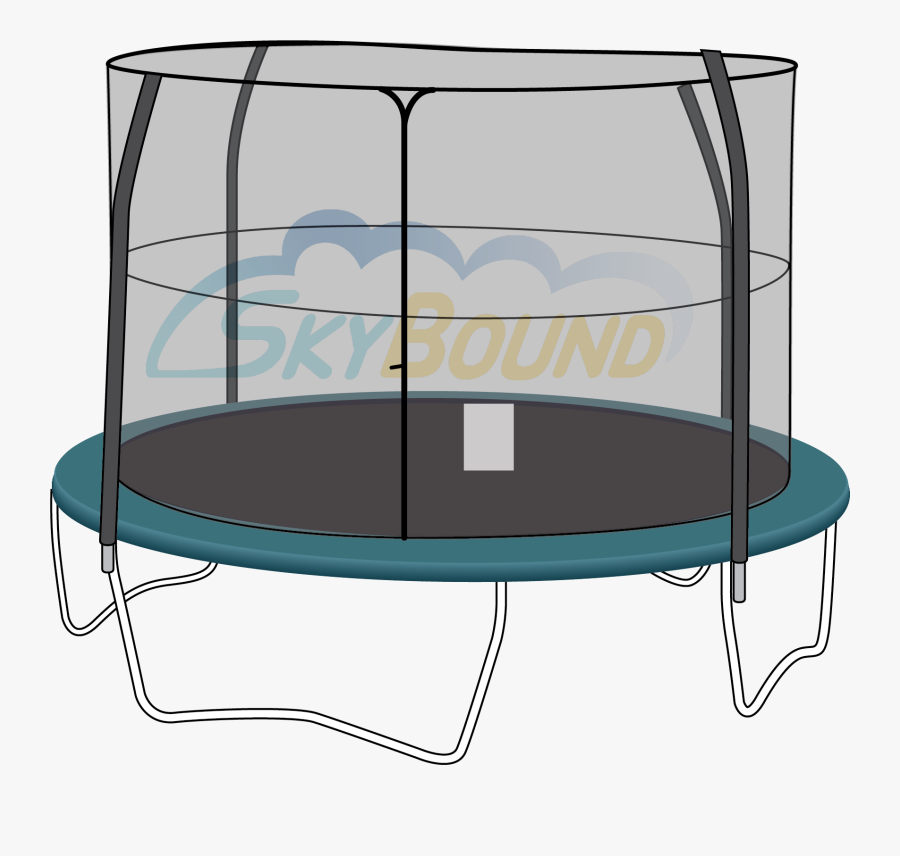 Trampoline Jump, Transparent Clipart