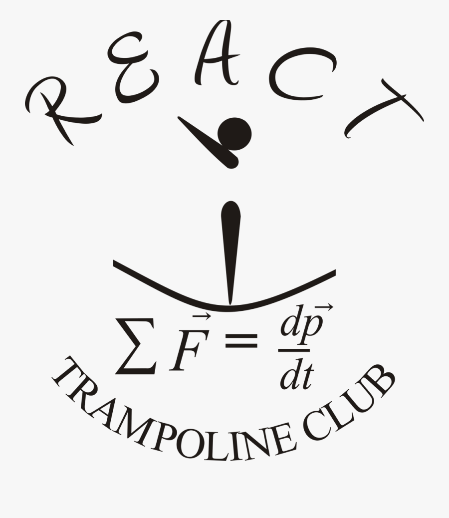 React Trampoline Club, Hereford - Calligraphy, Transparent Clipart