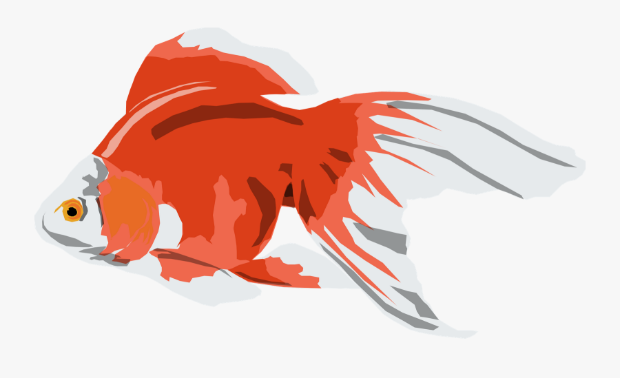 Gold Fish Vector Png, Transparent Clipart