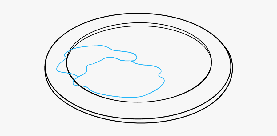 How To Draw Bacon And Eggs - Draw Bacon And Eggs Step By Step, Transparent Clipart