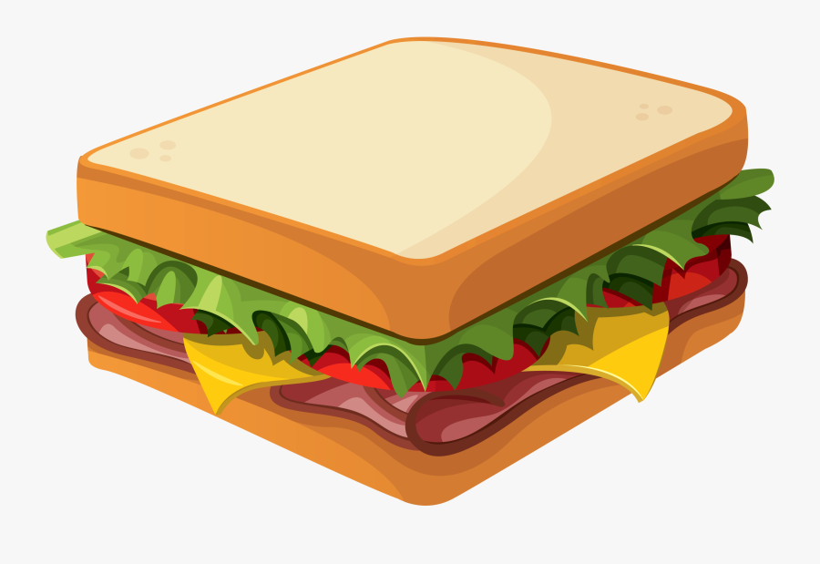 Best Clipart Transparent Background - Clipart Sandwich, Transparent Clipart