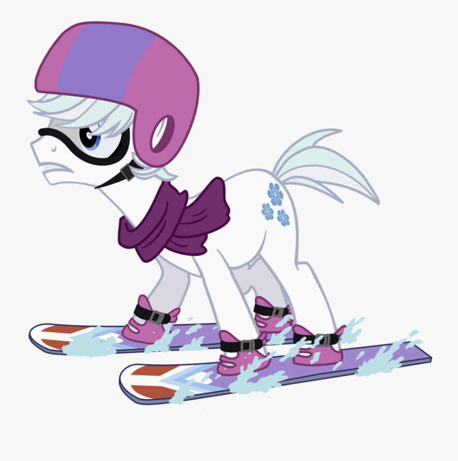 Transparent Skiing Clipart - My Little Pony Ski, Transparent Clipart