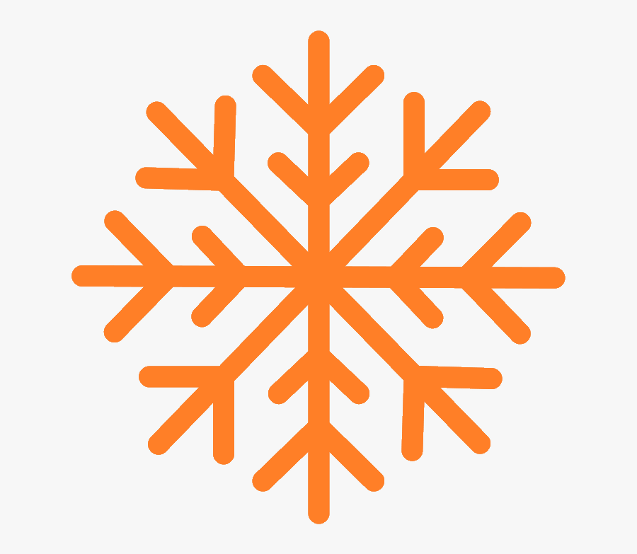 Uxbridge Ski & Snowboard Club - Transparent Background Snowflake Clipart, Transparent Clipart