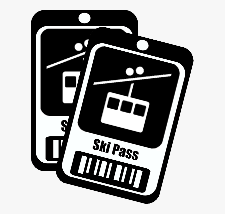 Ski Pass Png, Transparent Clipart