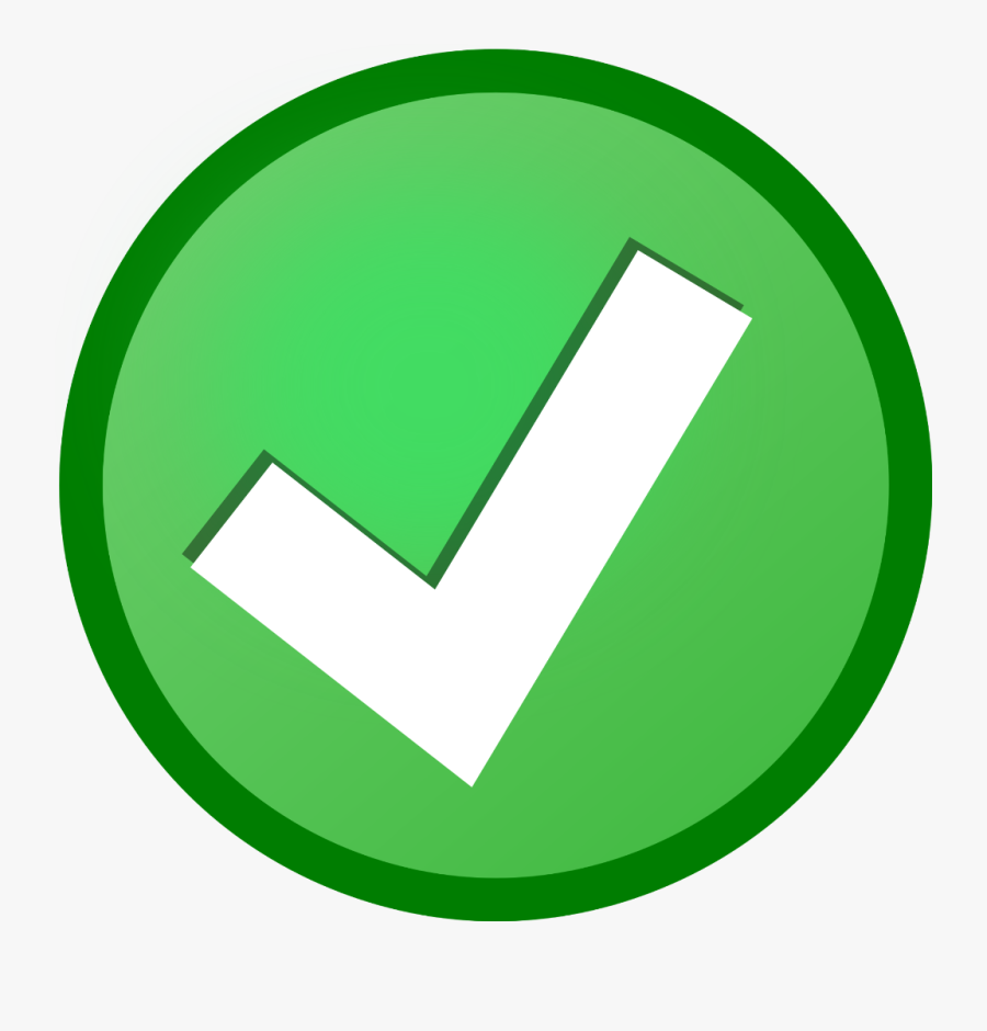 Icon, Symbol, Confirmation, Hook, Ok, Success, Tick - Seta De Confirmação Png, Transparent Clipart