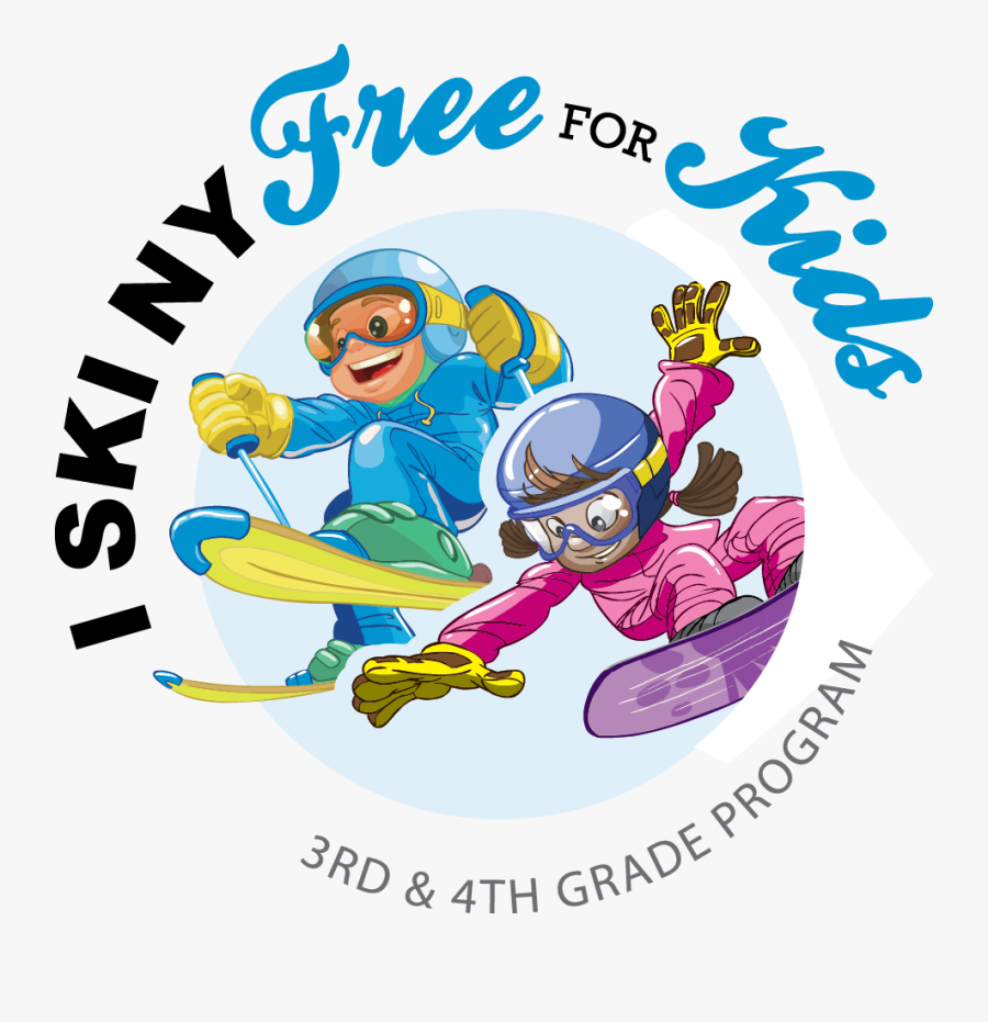 Transparent Snow Flurries Clipart - Ski Ny Free For Kids, Transparent Clipart