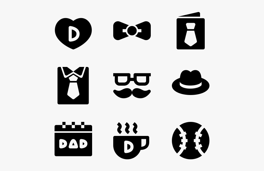 Father Day - Login Icon, Transparent Clipart