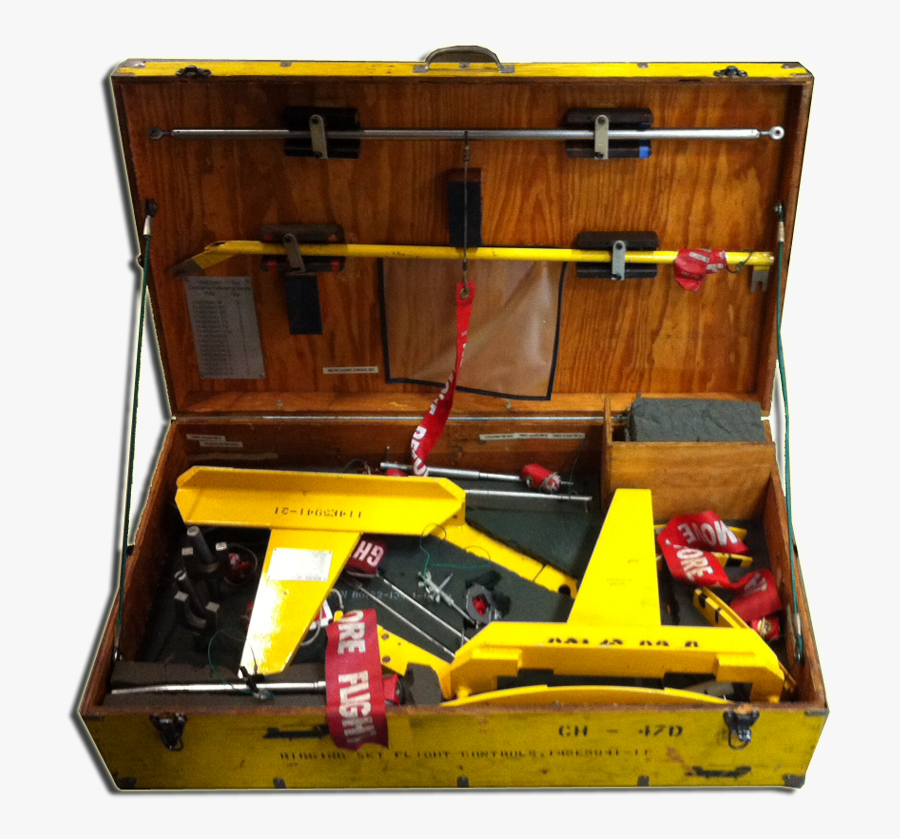 Clip Art Custom Painted Toolbox - Wood, Transparent Clipart