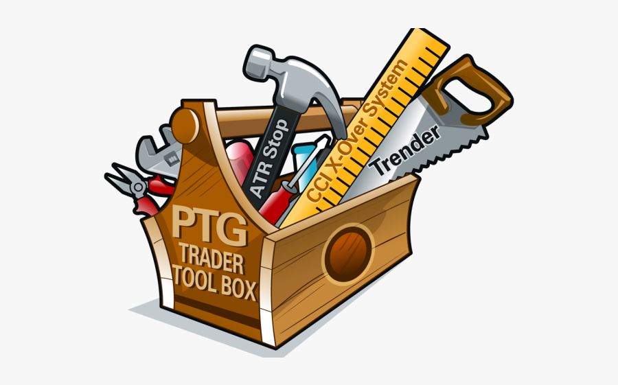 Cartoon Tool Box, Transparent Clipart