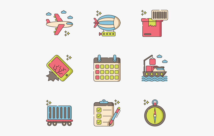 Logistics, Transparent Clipart