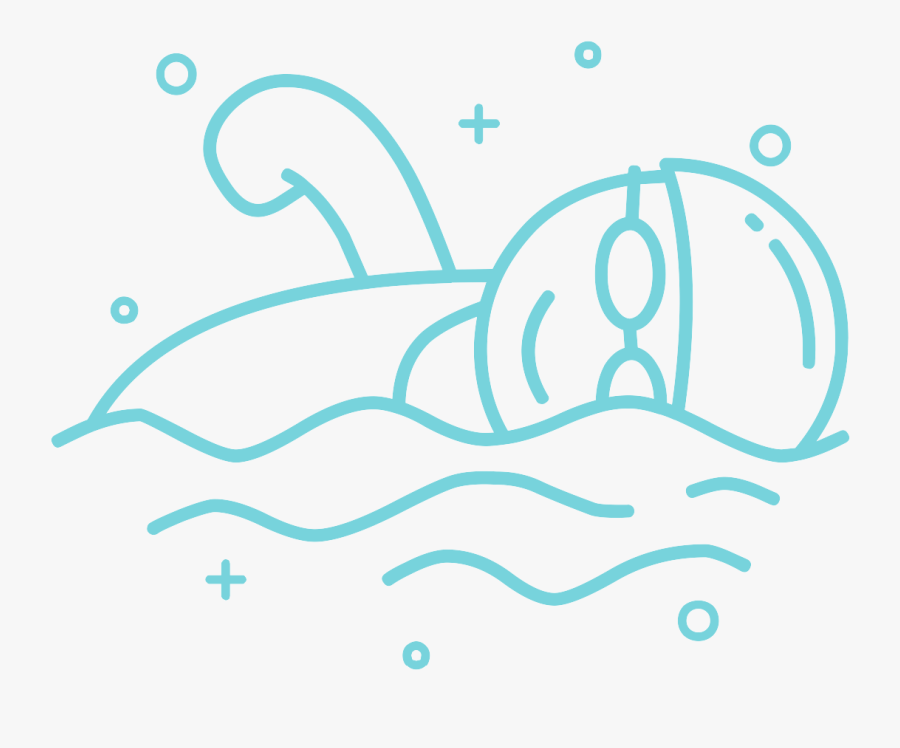 Kids Swim Program - Illustration, Transparent Clipart