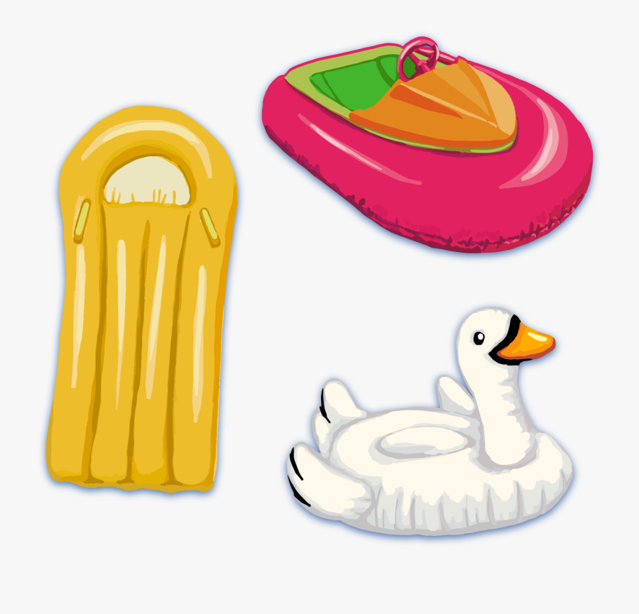 Cygnini Goose Swimming Pool Inflatable - Swans, Transparent Clipart