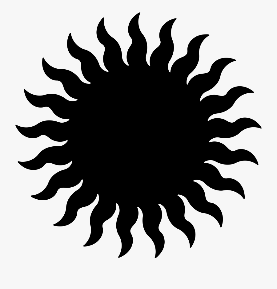 Silhouette Clip Art - Sun Silhouette Png, Transparent Clipart