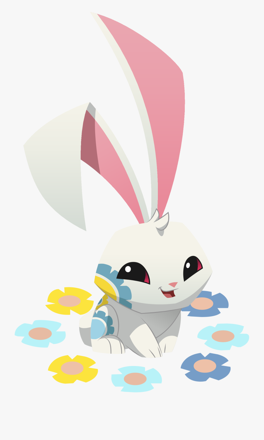 Renovated Art Spring Bunny - Animals Animal Jam Png, Transparent Clipart