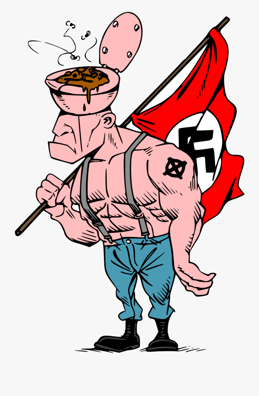 Racism Clipart - Clipart Nazi, Transparent Clipart
