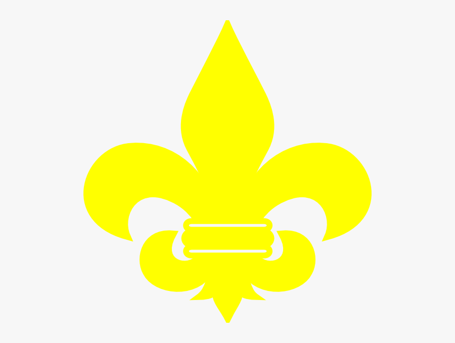Boy Scout Logo Clip Art - Cream Fleur De Lis, Transparent Clipart