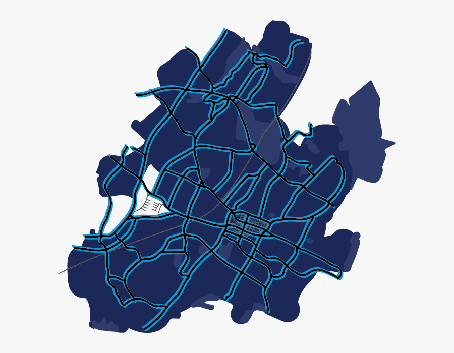 Digitalmap - Illustration, Transparent Clipart