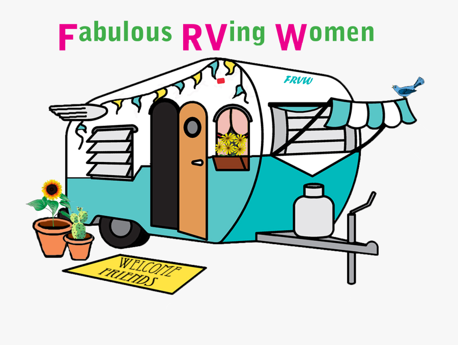 Fabulous Rving Women, Transparent Clipart