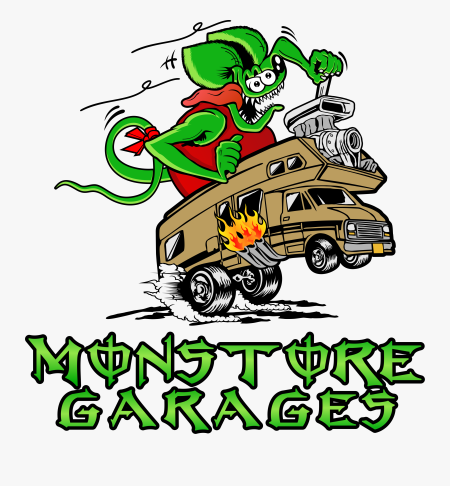 Monstore Garage, Transparent Clipart