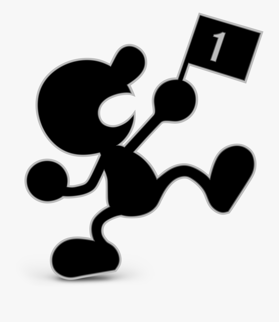 Super Smash Bros Ultimate Mr Game And Watch, Transparent Clipart