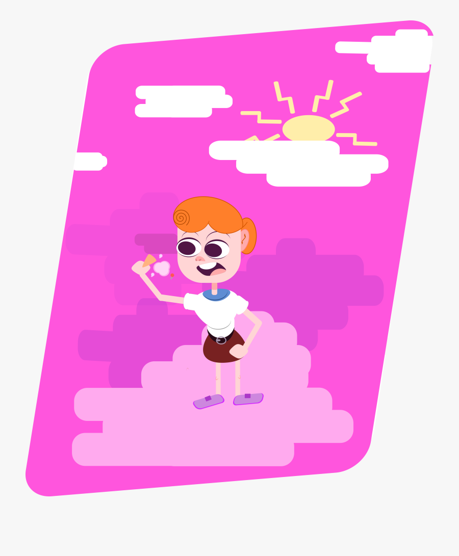 Girl Ice Cream, Transparent Clipart