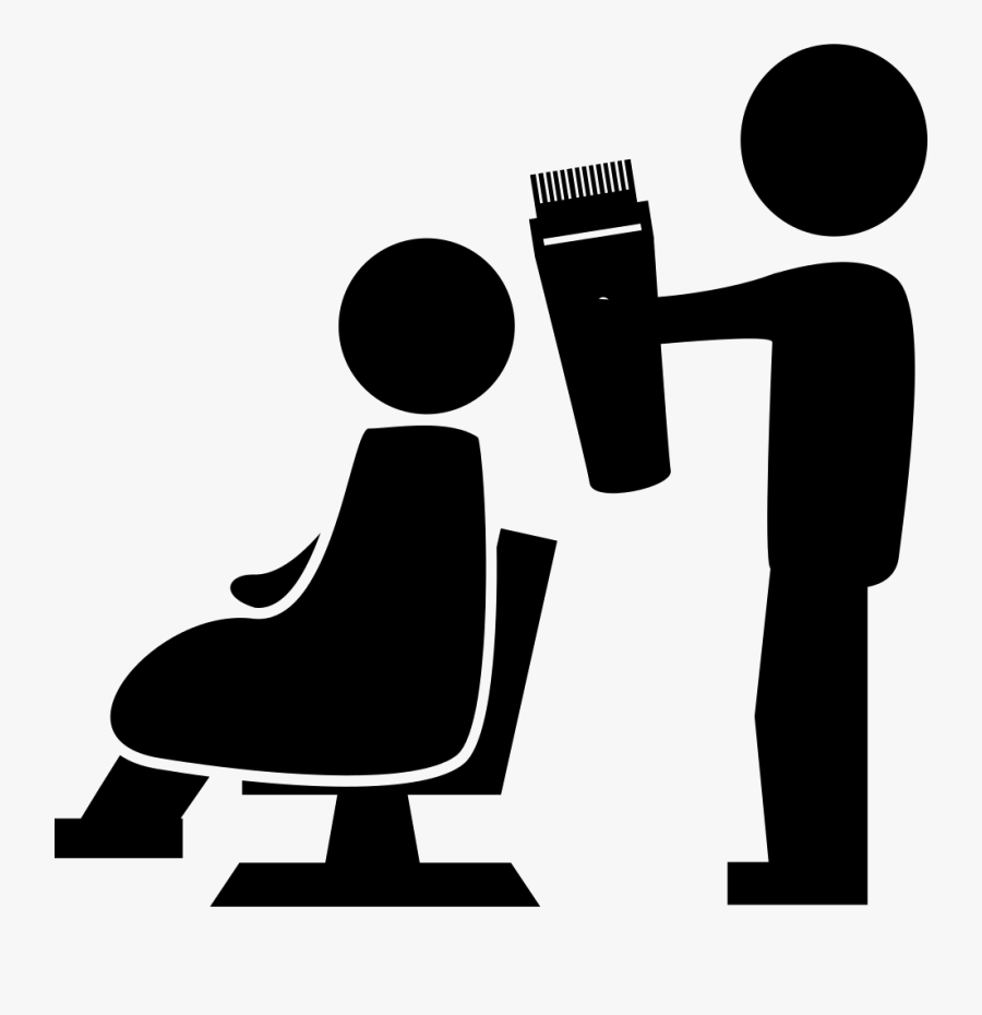Hair Salon Situation Of Two Persons - Salon Icon Png, Transparent Clipart