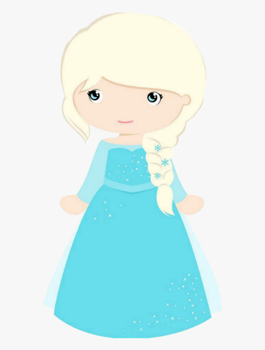 Elsa Clipart Printable - Minus Cute Princess Elsa, Transparent Clipart