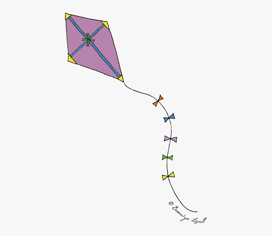 Kite - Umbrella, Transparent Clipart