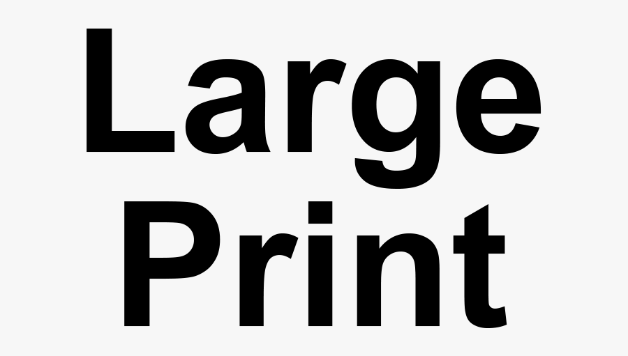Large Print Icon - Maskargo, Transparent Clipart