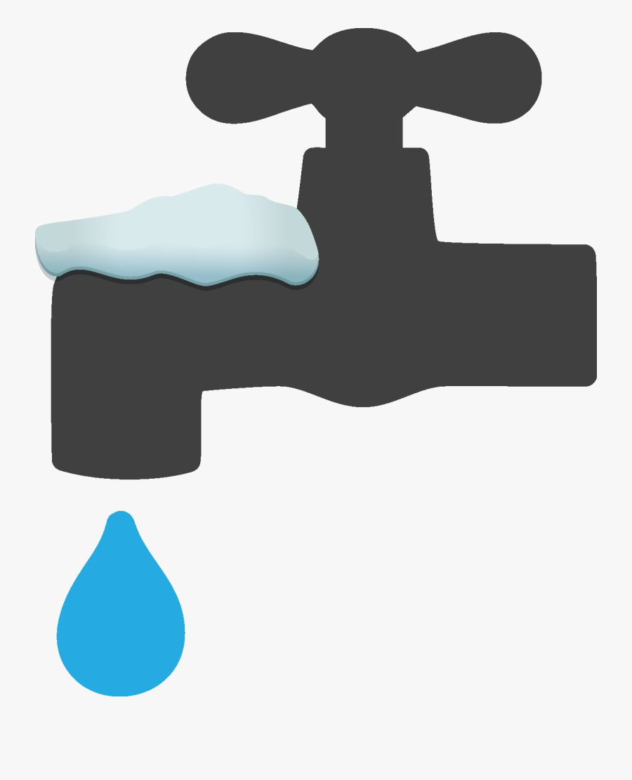 Cold Clipart Frozen Pipe - Frozen Pipe Clipart, Transparent Clipart
