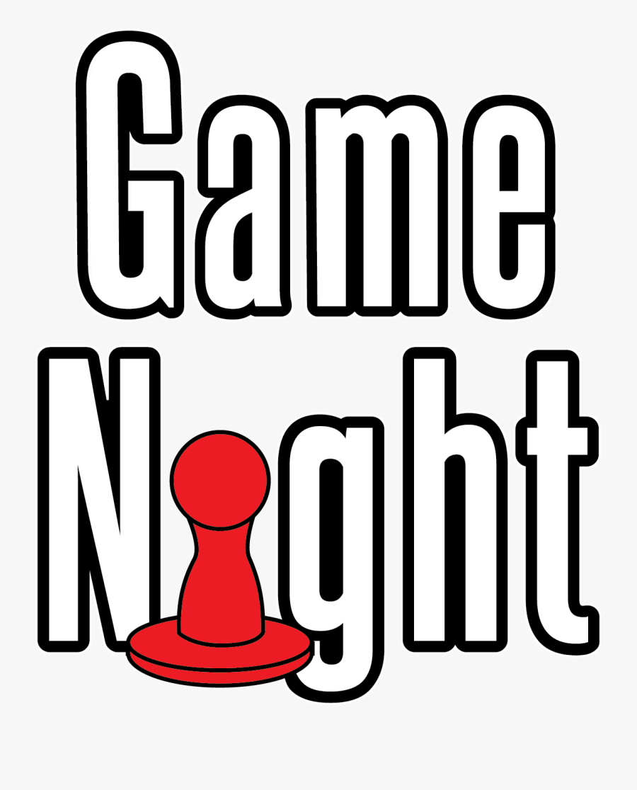 Adult Game Night Background, Transparent Clipart