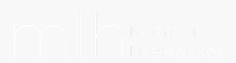 Mormon Life Hacker - Line Art, Transparent Clipart