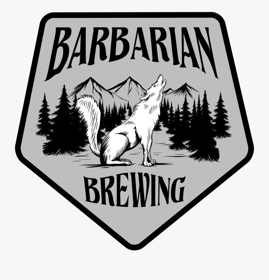 Barbarian Brewing Logo, Transparent Clipart