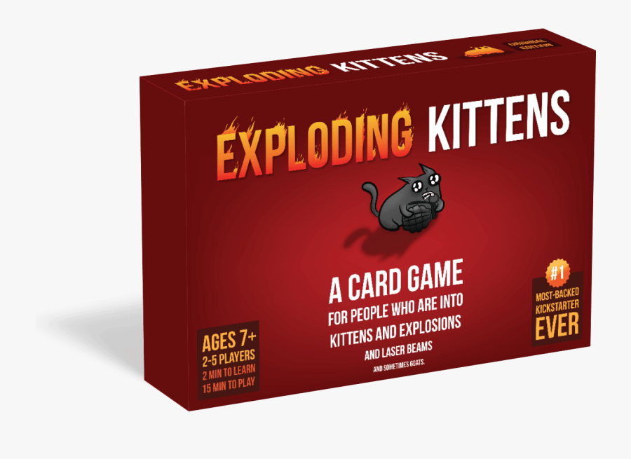 Clip Art A Legion For Liam - Game Exploding Kittens, Transparent Clipart
