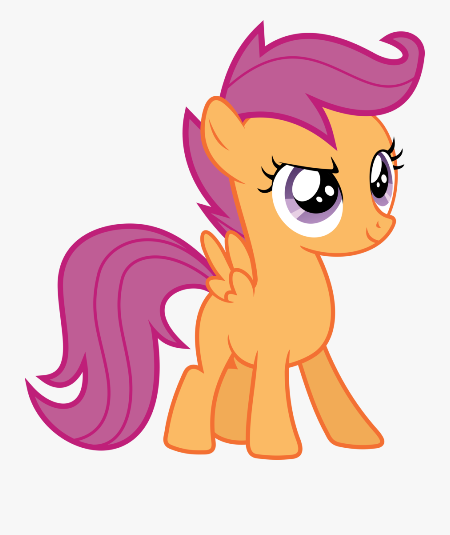 Determined Scootaloo By Uxyd - Orange My Little Pony Names, Transparent Clipart