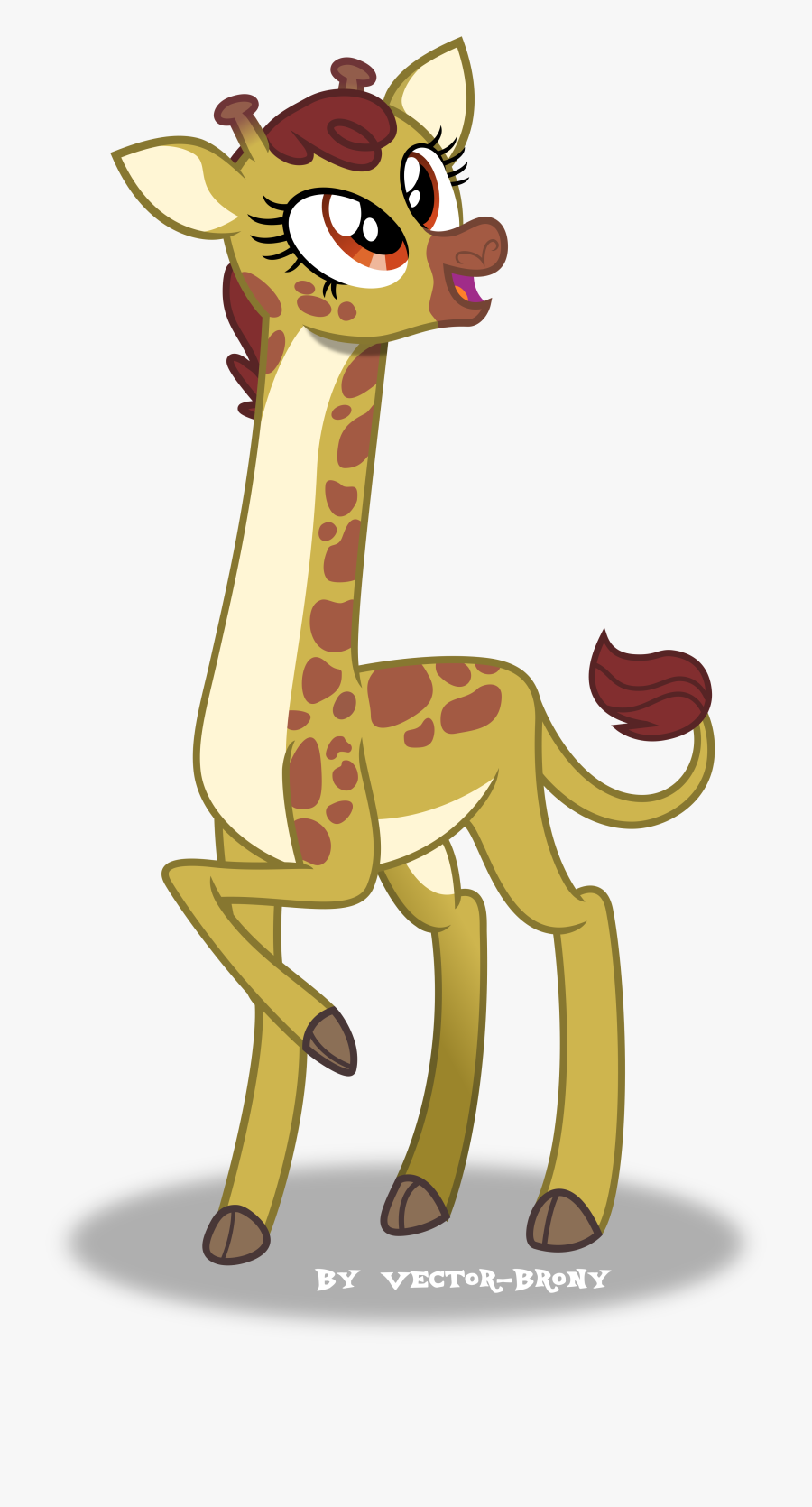 Clip Art Gina The Giraffe My - My Little Pony Giraffe, Transparent Clipart