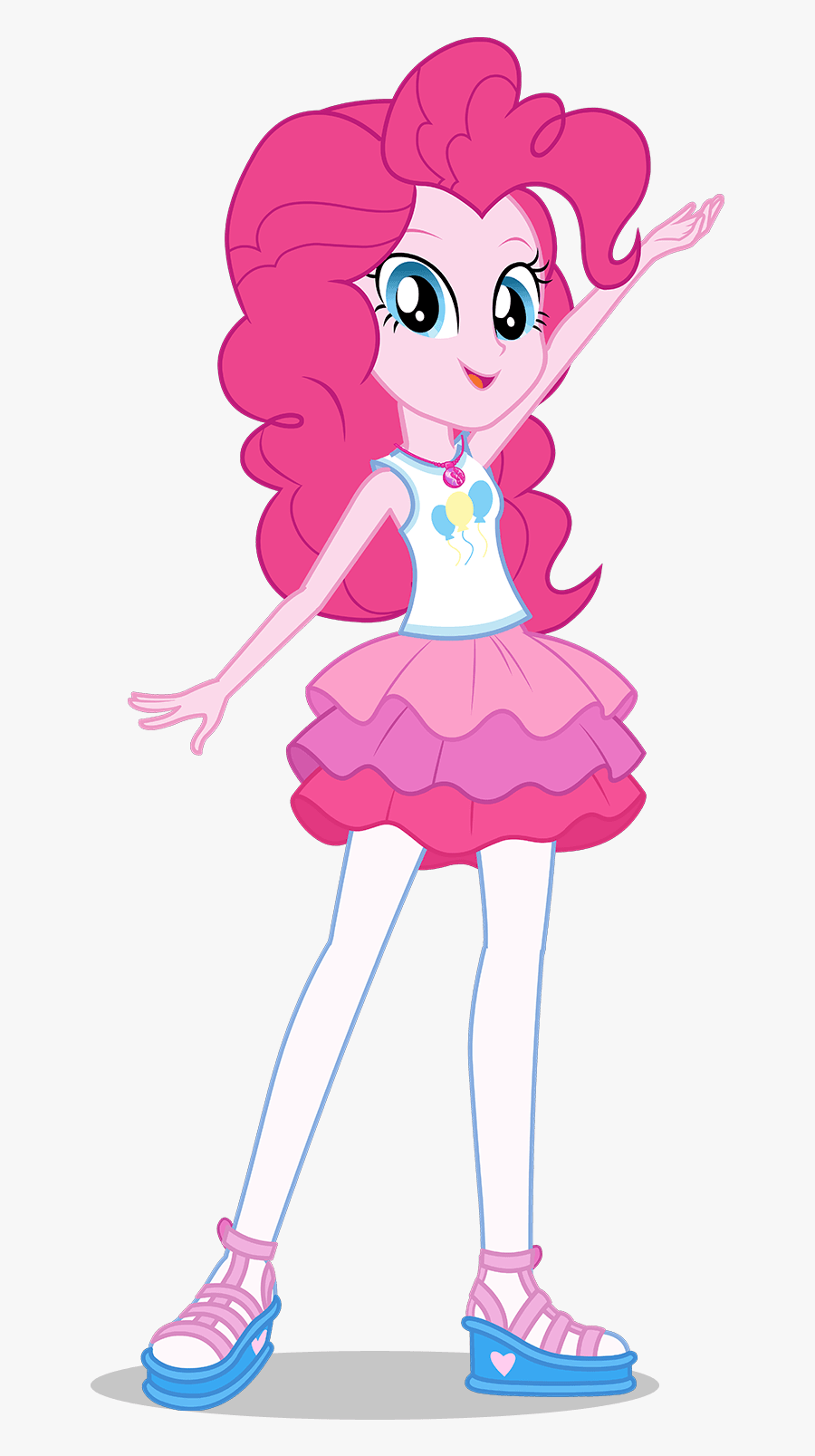 Equestria Girls Digital Series Pinkie Pie Official - Pinkie Pie Applejack Equestria Girls, Transparent Clipart