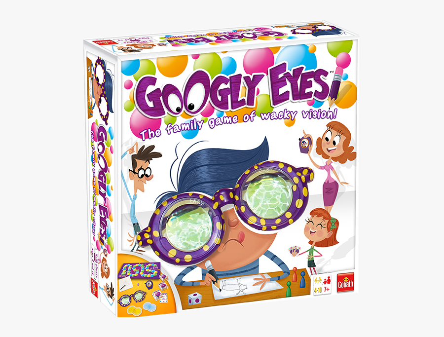 Googly Eyes Game, Transparent Clipart