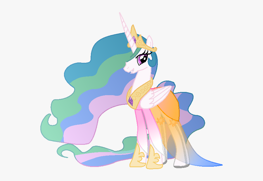 Kingdom Hearts Princess Celestia Clipart - My Little Pony Princess Celestia Dress Png, Transparent Clipart